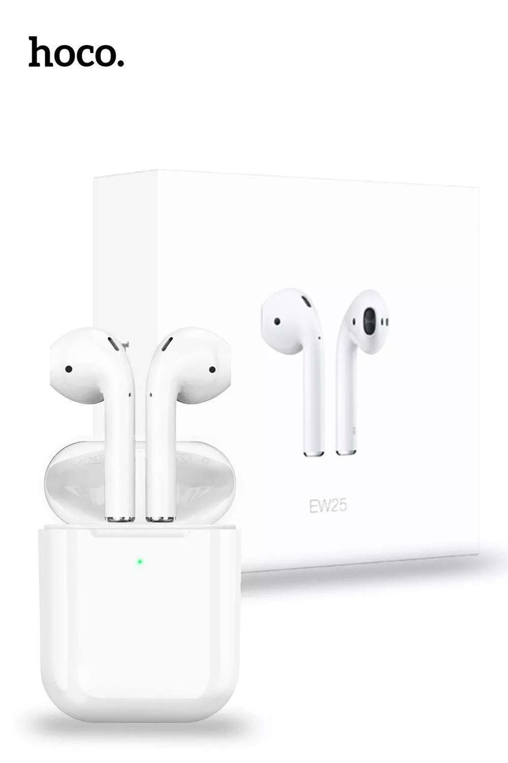 Hoco EW25 aSeries 2 True Wireless Earphones - White Hoco EW25 aSeries 2 True Wireless Earphones - White